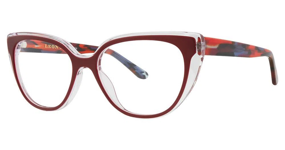 Leon Max LM6030 Eyeglasses - Cherry - view 2